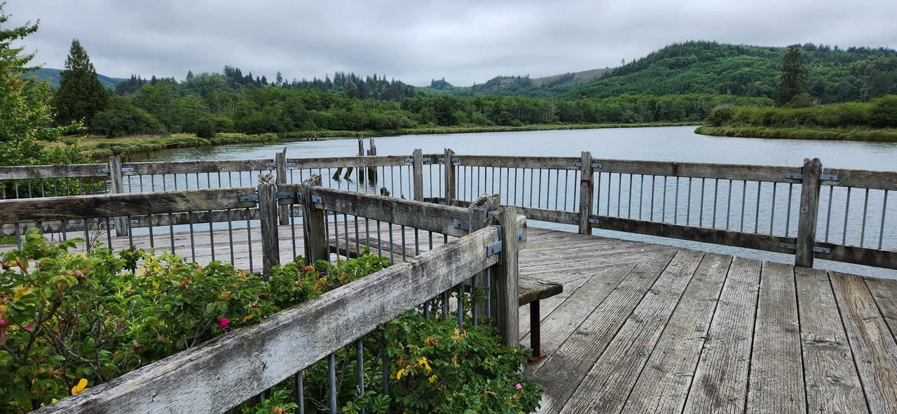 Dock on the river.