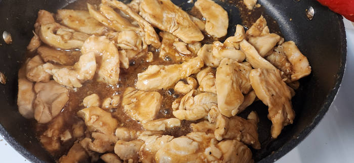 Teriyaki chicken.