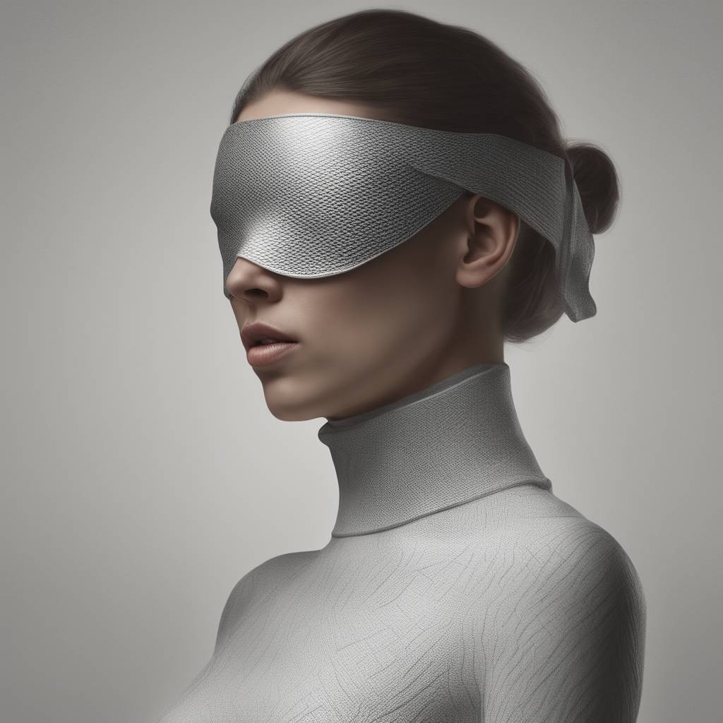 Blindfolded women