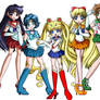 Sailor Moon and Sailor Scouts Kumoricon Picture
