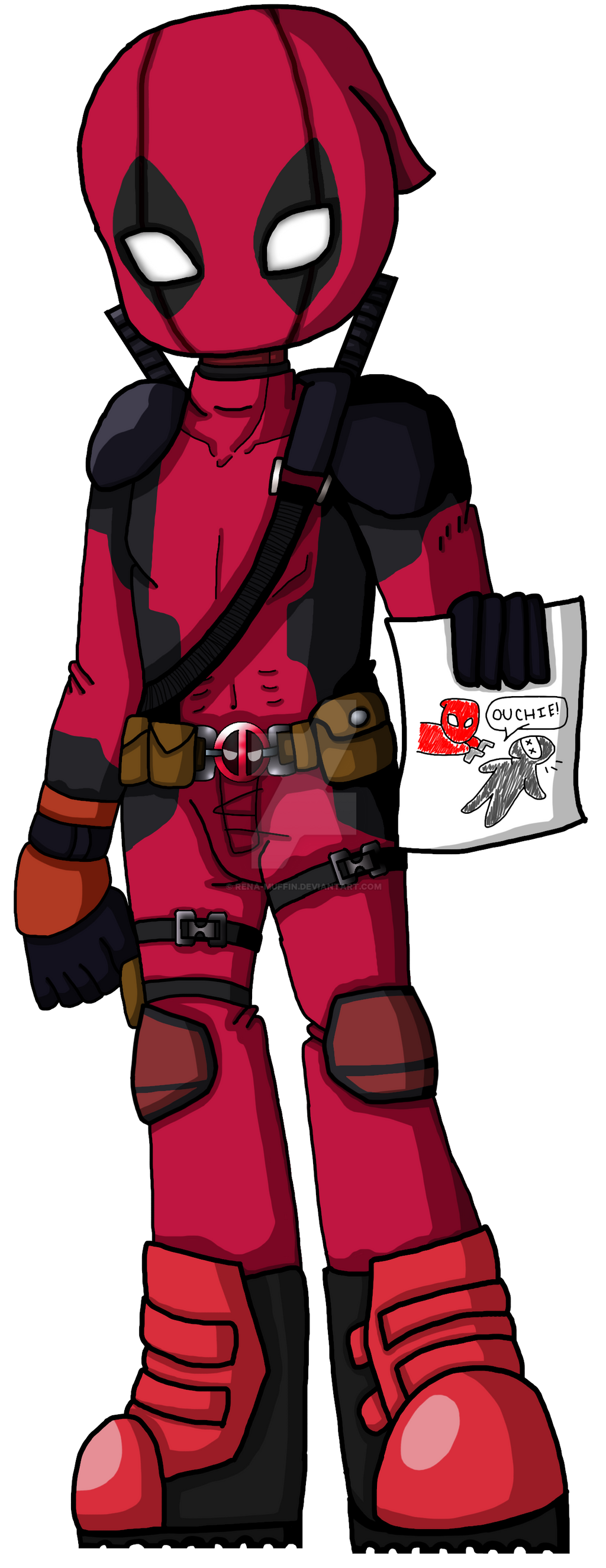 Deadpool Bookmark By Rena Muffin On DeviantArt