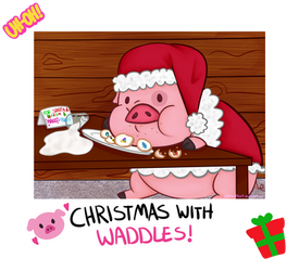 Art Trade: Christmas Waddles