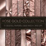 Rose Gold Collection - 17 Metallic Files