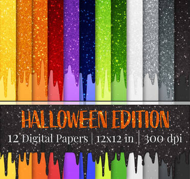 Dripping Glitter - Halloween Edition