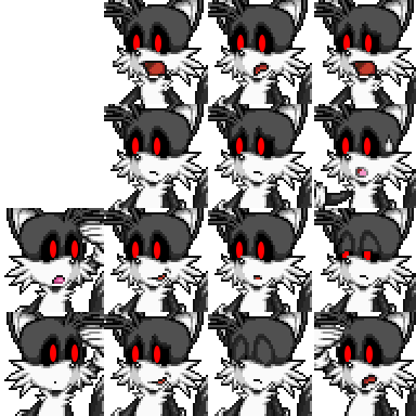 Old tails exe sprite sheet classic exetior version by shadowXcode on  DeviantArt