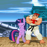 Twilight Sparkle and Ryu - Friendship and Fight