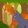 Fireheart and Cinderpaw