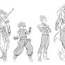 Z fighters redesigns