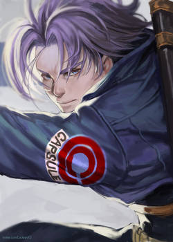 wallpapers Dragon Ball Z Trunks Fanart explore the best trunks art deviantart
