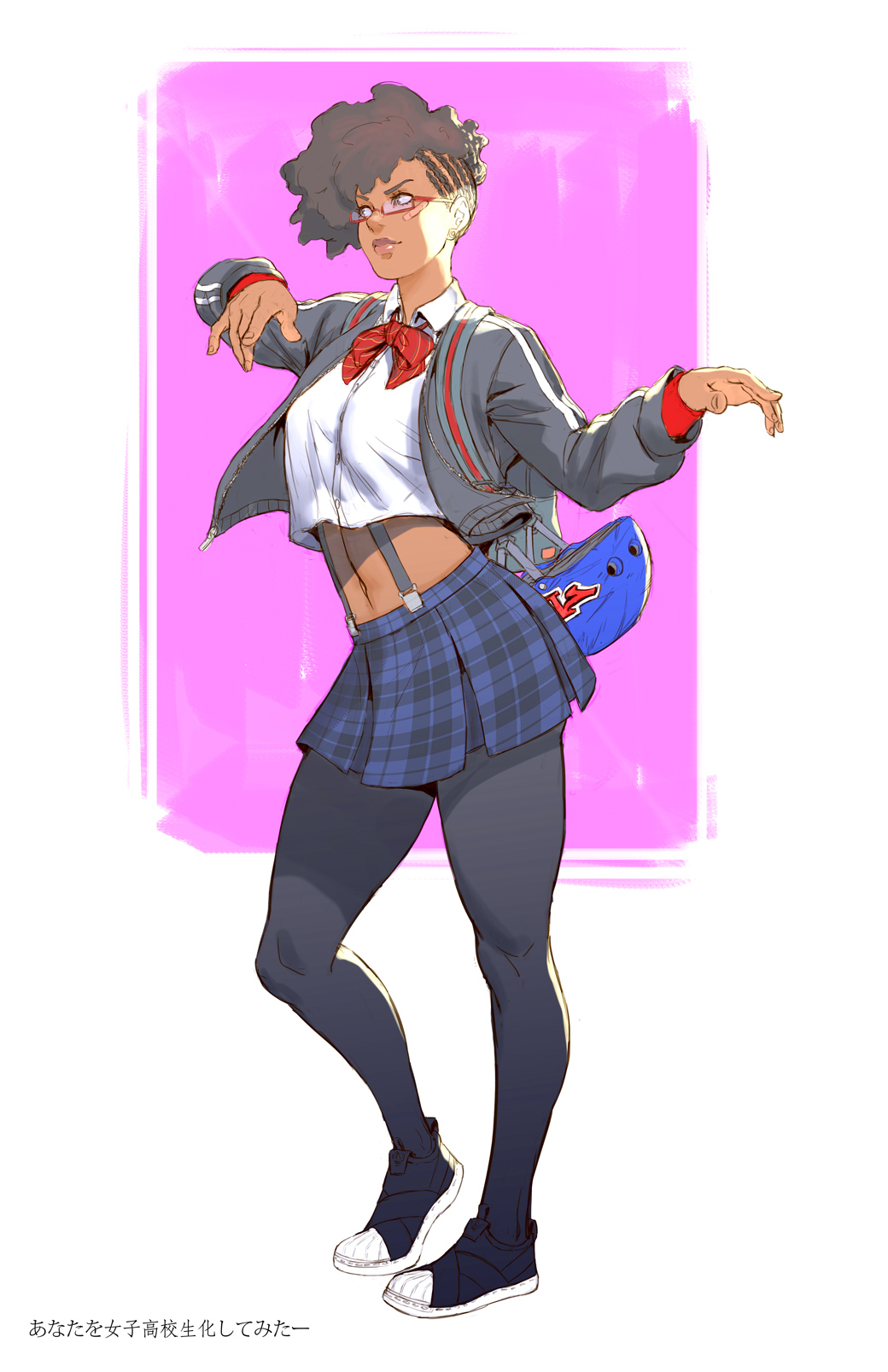 Joshikousei - Bboy(girl) me by kasai on DeviantArt