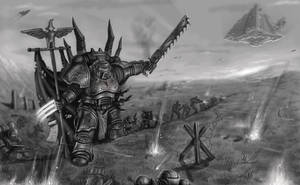 SpaceMarine Black and White