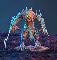 Ki-ite 3d print 17 inch tall painted