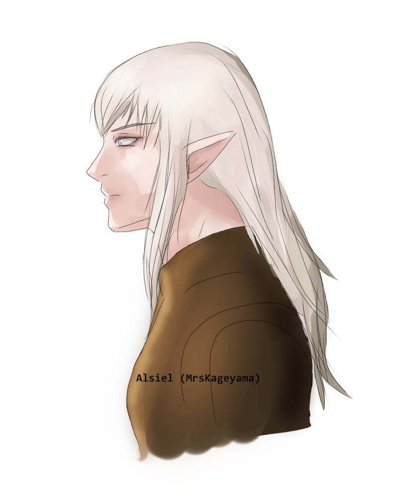 OC Male elf by MrsKageyama on DeviantArt