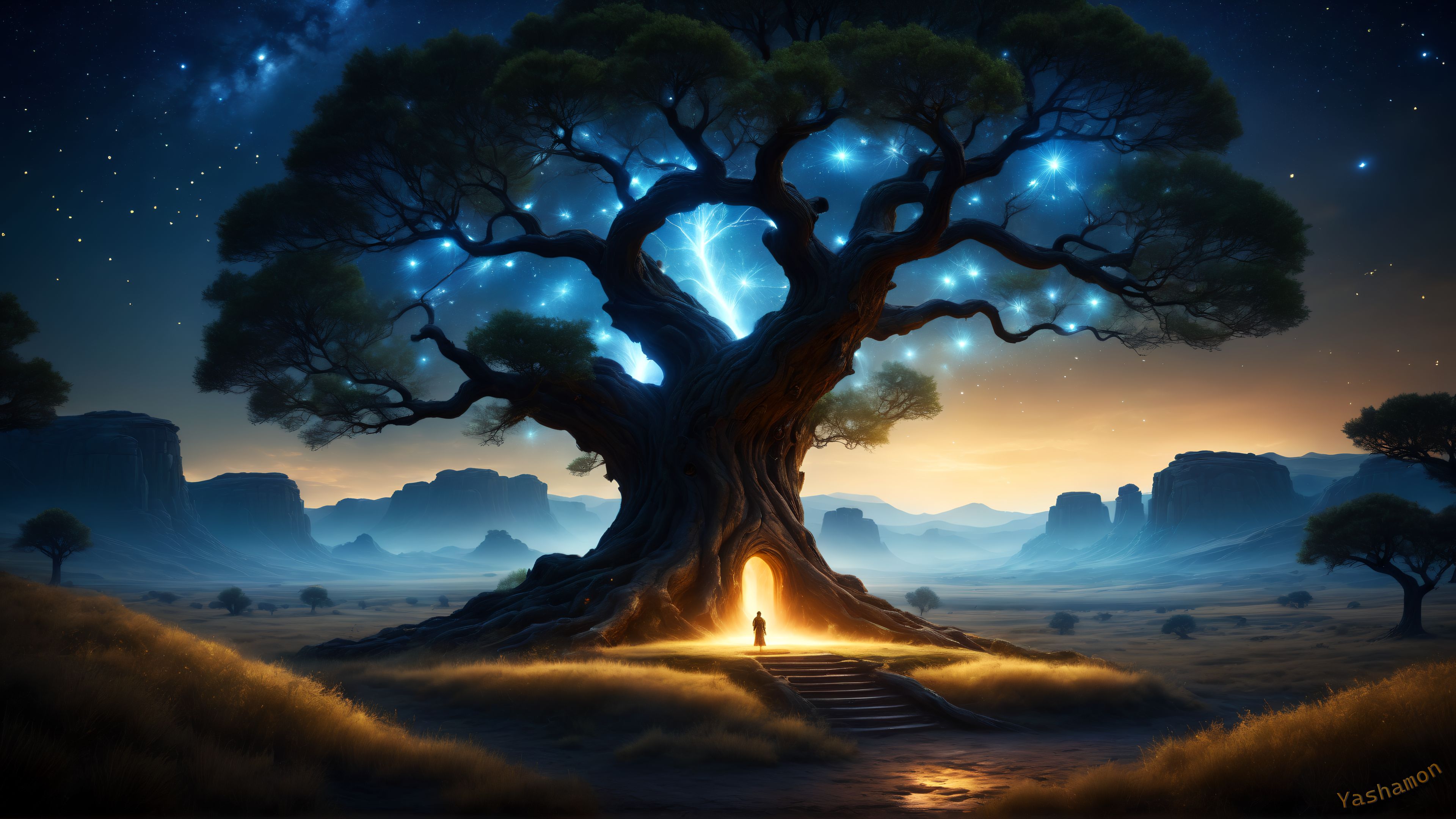 WISE MYSTICAL TREE - PROCESS VIDEO by Blinkence on DeviantArt