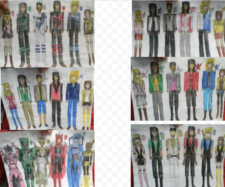 My favorite Power Rangers!!! by joeysilvano2002 on DeviantArt