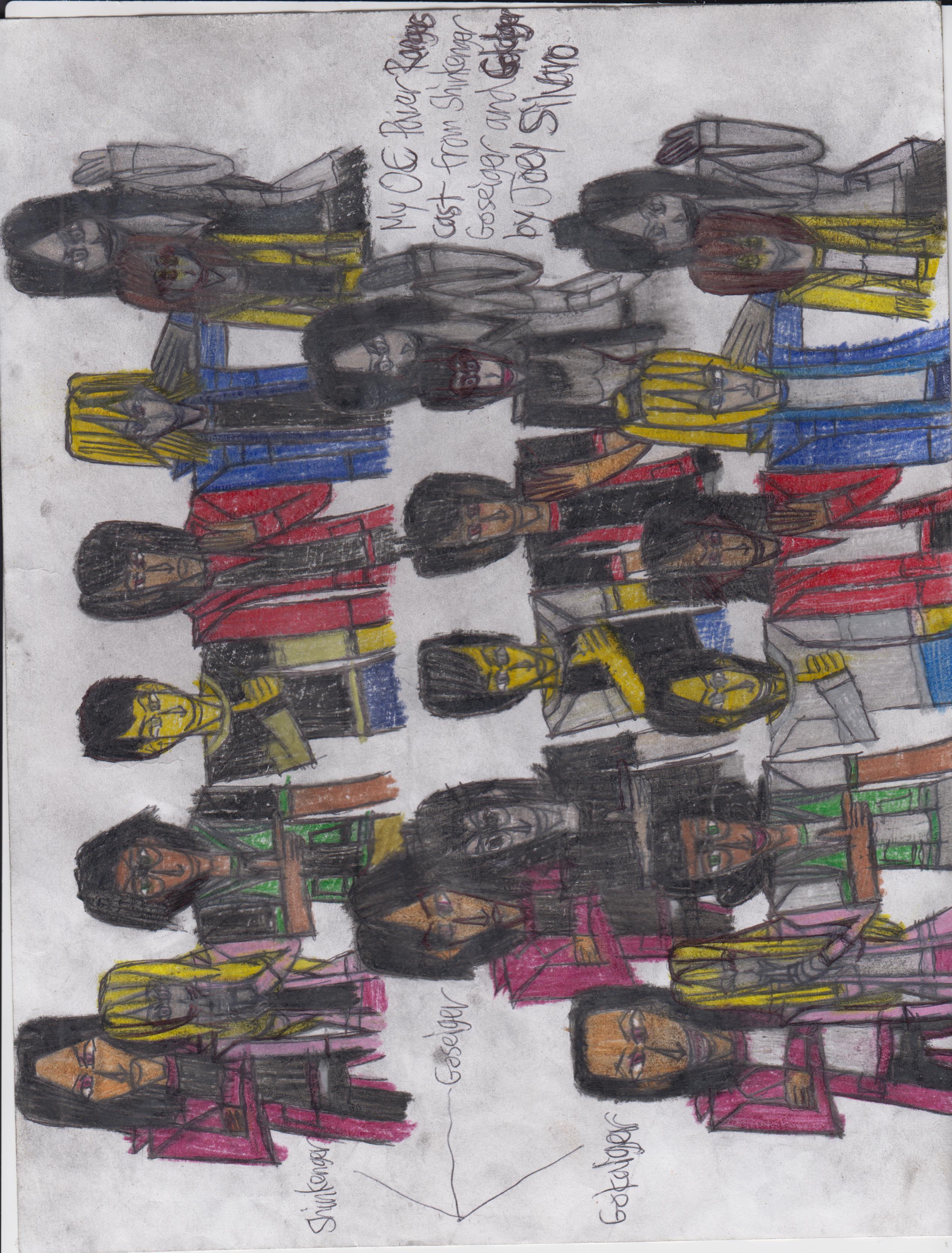 My OC Power Rangers by joeysilvano2002 on DeviantArt
