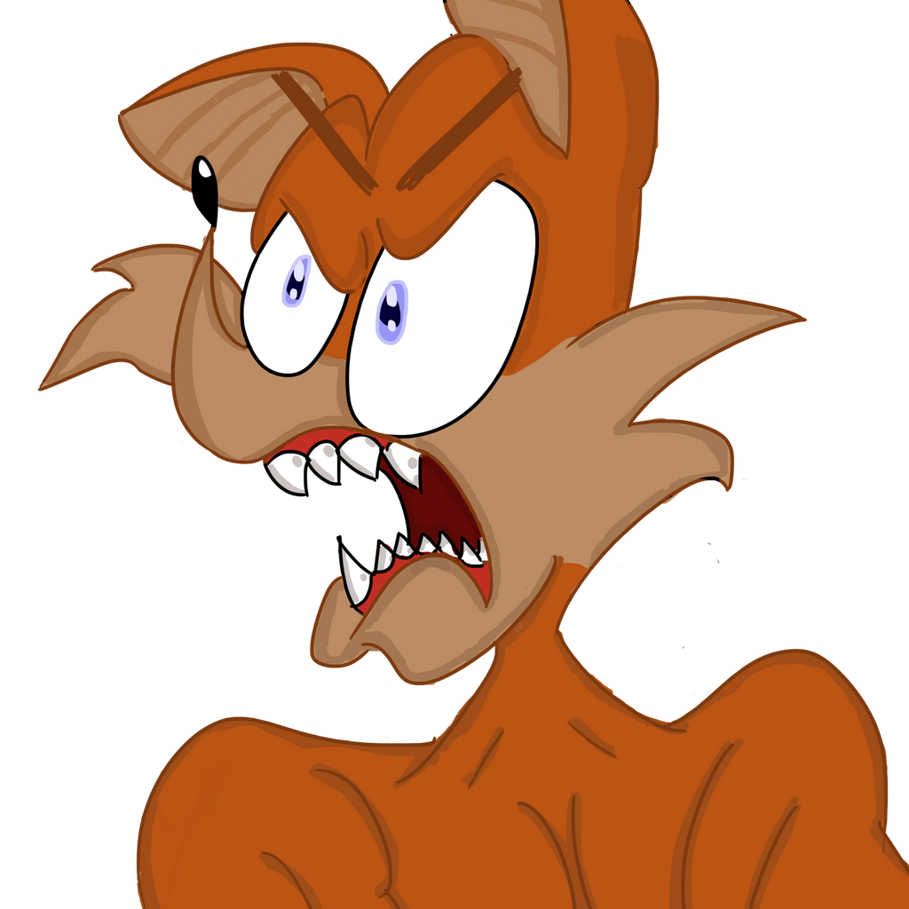 Two Tails Rage Mode Rage Mode angry Tails by PotyPoteto on DeviantArt