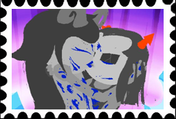 Aradia x Equius stamp