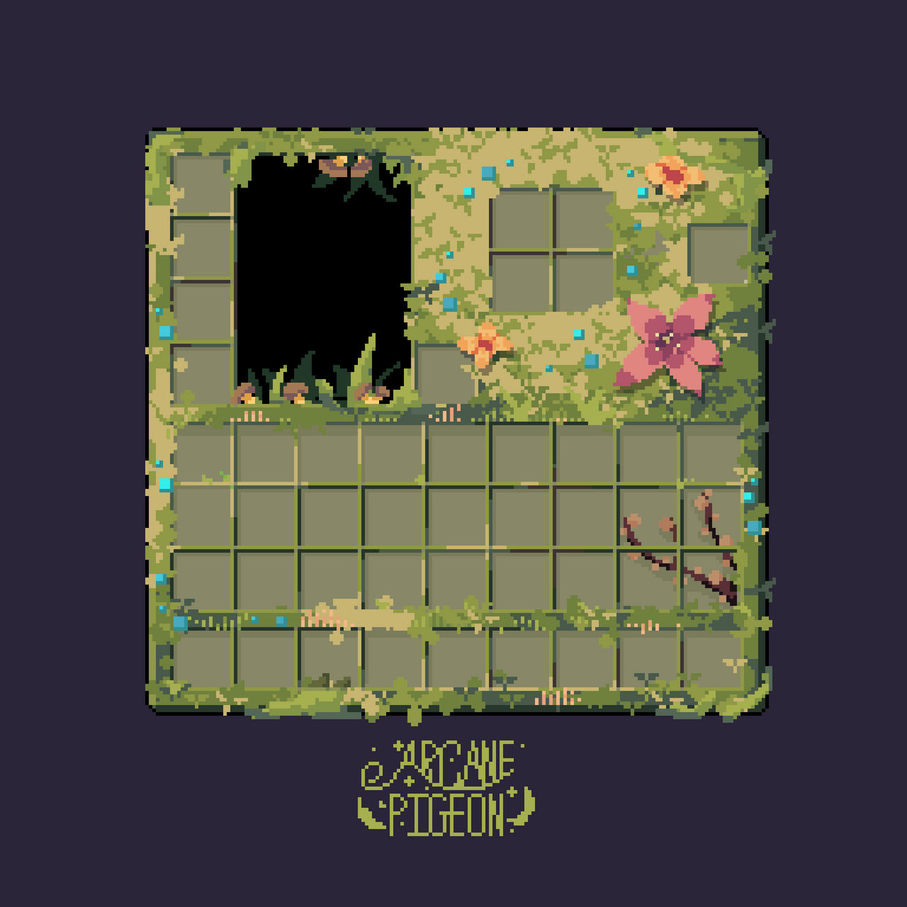 Overgrown Minecraft Inventory GUI by TheArcanePigeon on DeviantArt