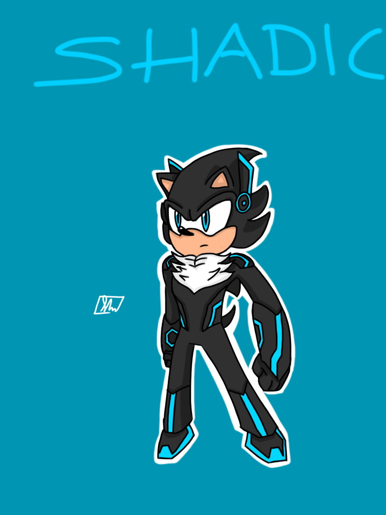 Shadic the hedgehog by shadicgamer on DeviantArt