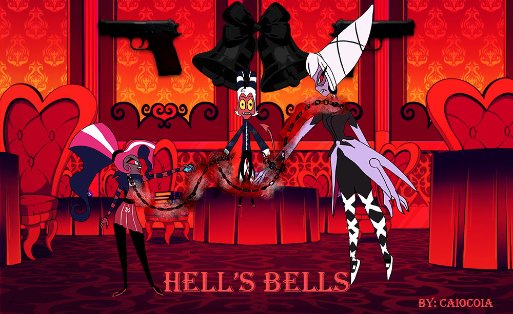 HellsBells. Official Cover art by CaioCoia on DeviantArt
