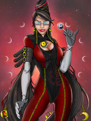 Bayonetta for 2000 pageviews by drMarin