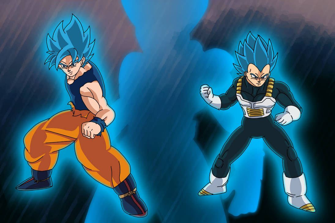 Super Saiyan Blue Son Goku Super Saiyajin Blue Vegeta :  r/DragonBallXenoverse2