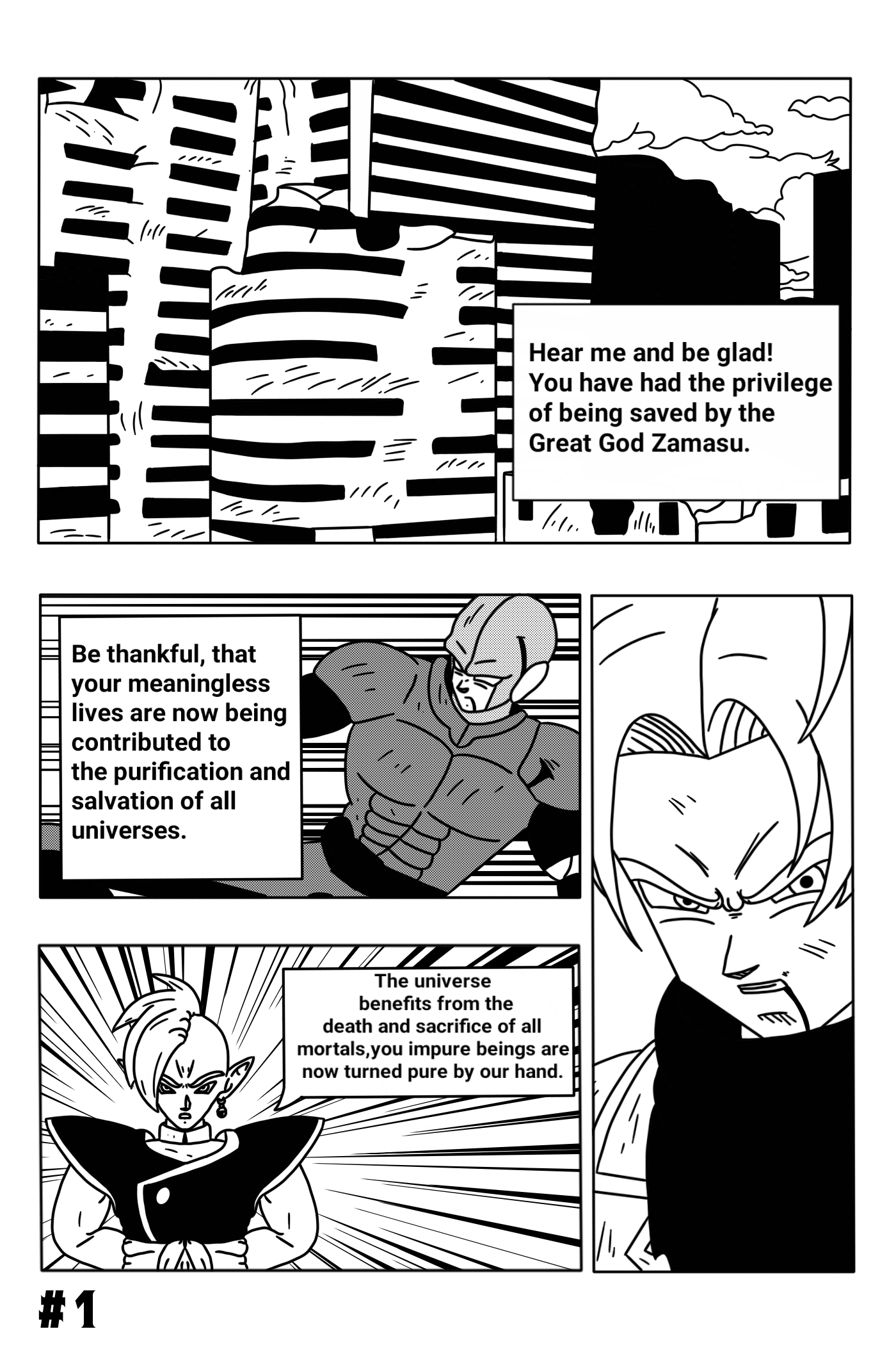 The Entire Goku Black Arc  Dragon Ball Super Manga 