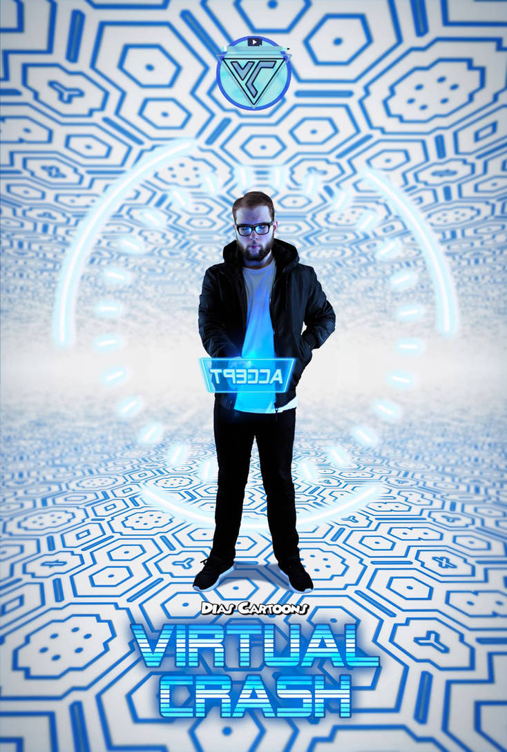 Virtual Crash (Poster Design) by vectorG4417 on DeviantArt