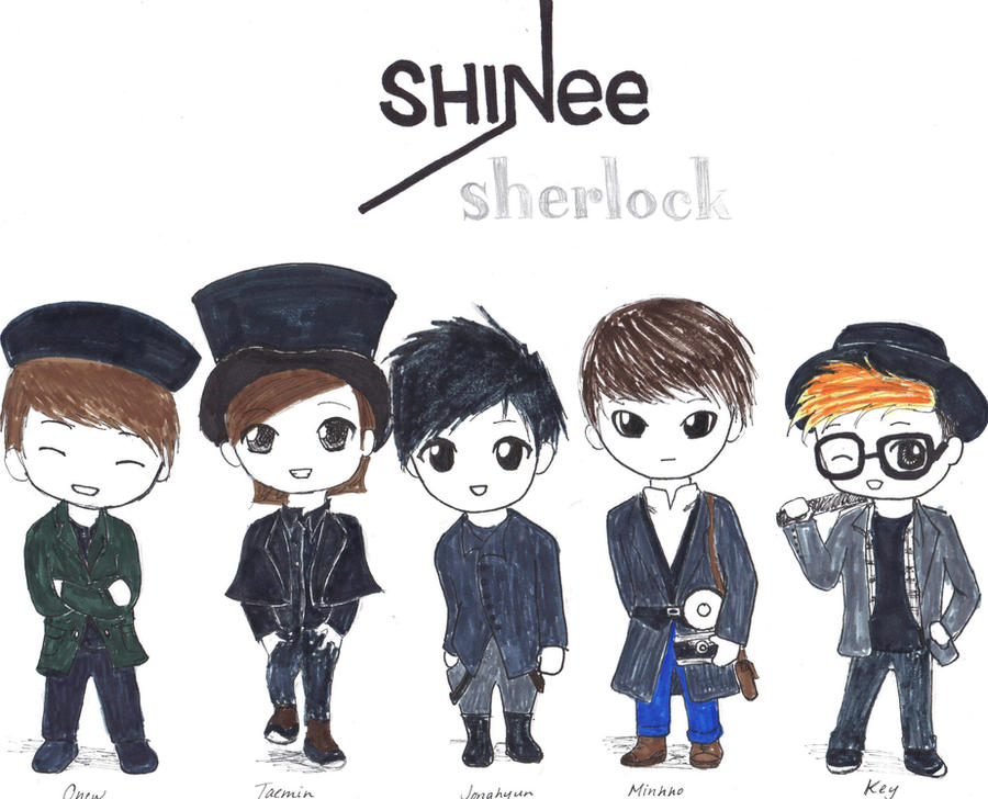 Shinee - Sherlock - Chibi