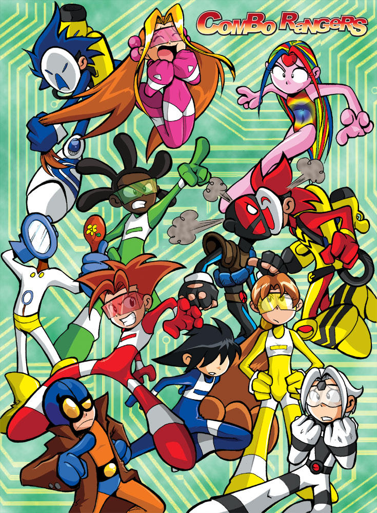 Combo Rangers Deviantart COMBO RANGERS by kayzer on DeviantArt