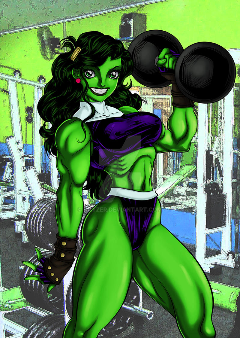 Working She-Hulk