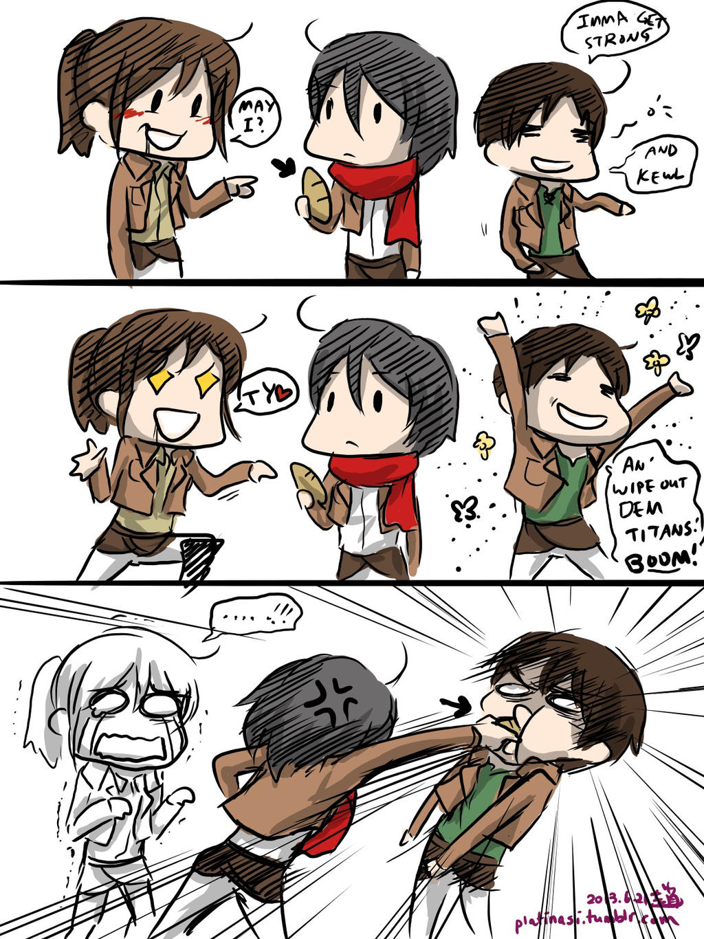 SnK: Bread by PlatinaSi on DeviantArt SnK: Bread by PlatinaSi on DeviantArt