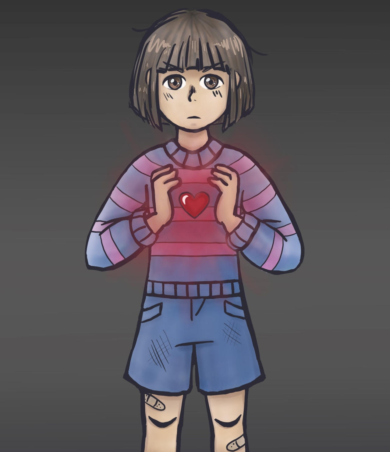 Frisk by ImBetterTomorrow on DeviantArt