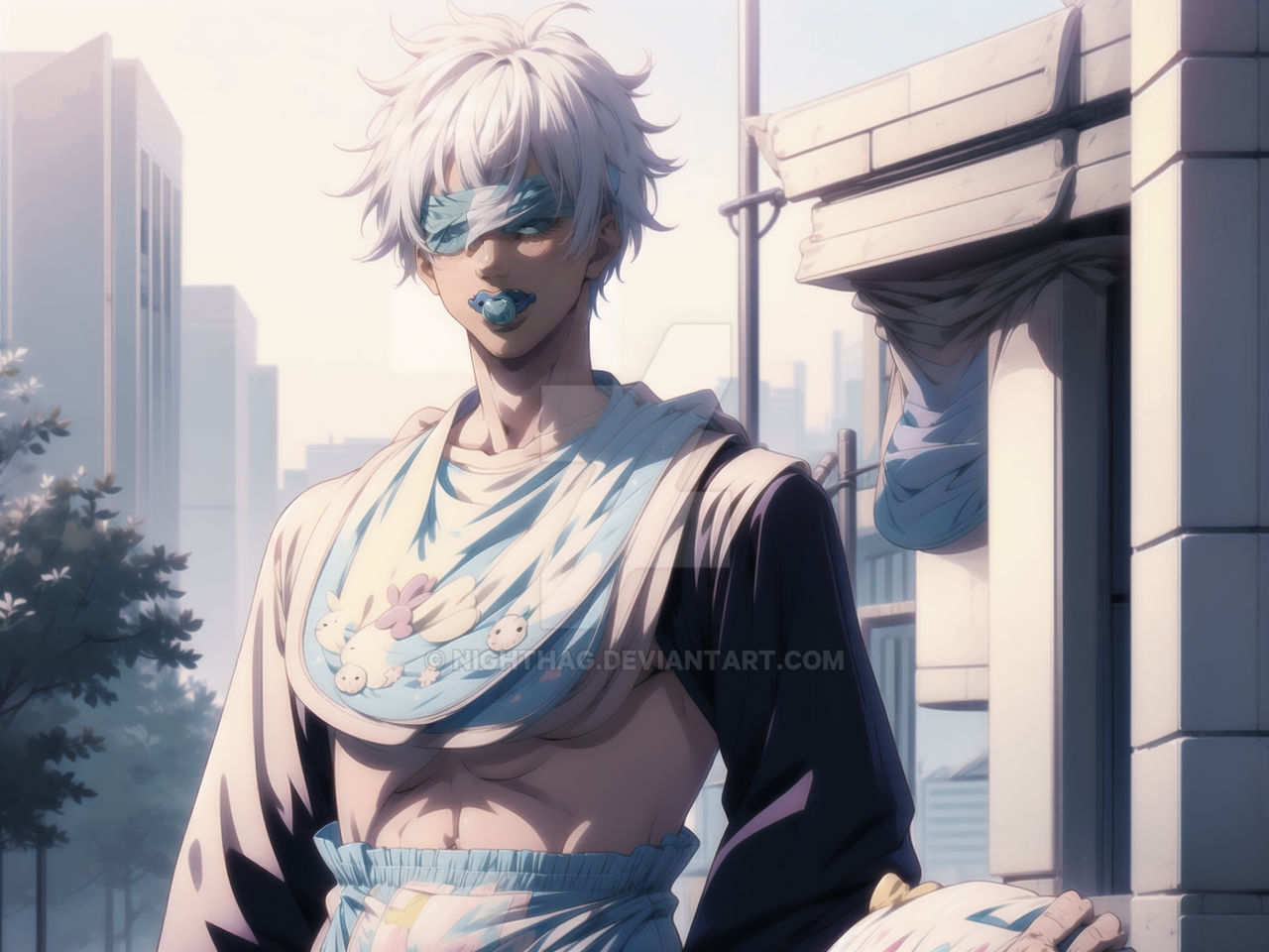 Gojo Based Gojo by Nighthag on DeviantArt
