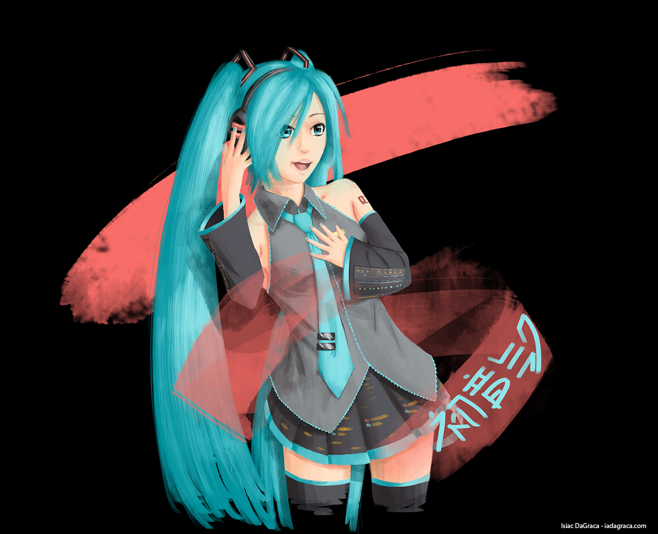 Hatsune Miku Paint