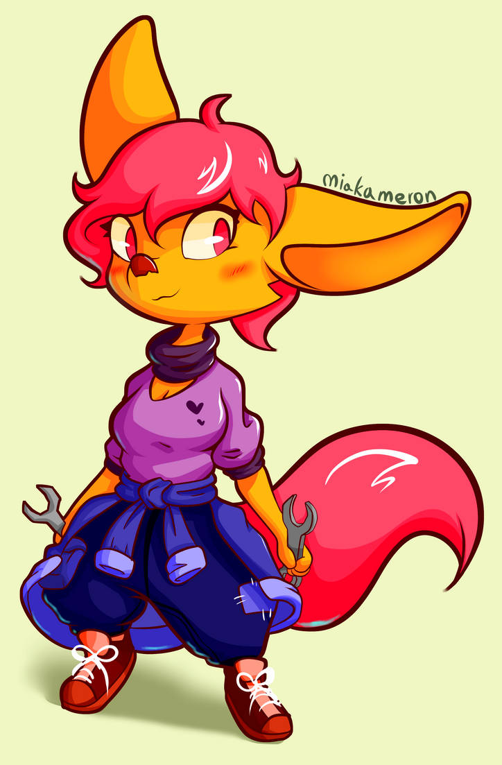Mechanic fox by MiaKameron on DeviantArt