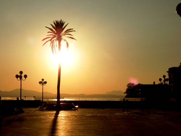 Evening in Cagliari