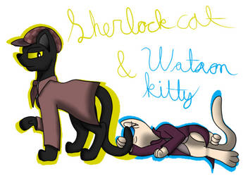 Sherlockcat and WatsonKitty