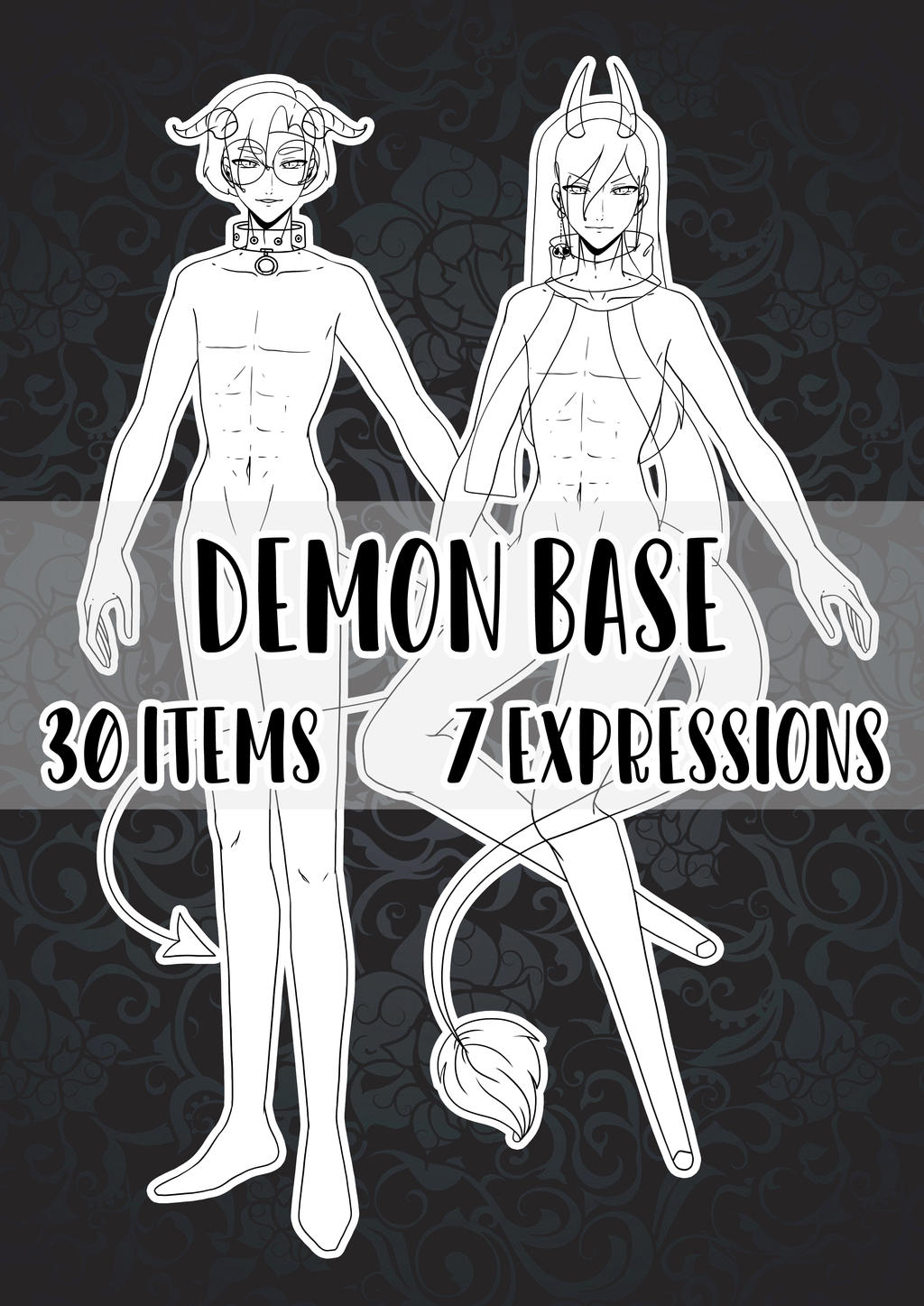 Demon Base Form |demon base| by MILK-sshi on DeviantArt