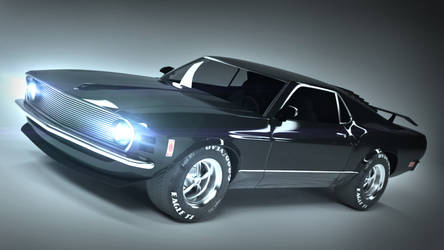 Mustang BOSS 429 Black edition by FirenSVK
