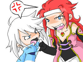 Genis vs Zelos