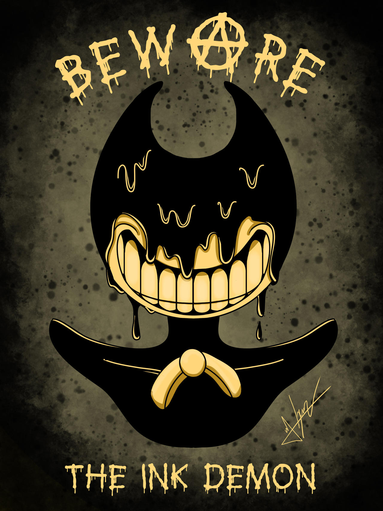 Woman Ink Demon There is only one rule! BEWARE THE INK DEMON by Creepyodd on DeviantArt