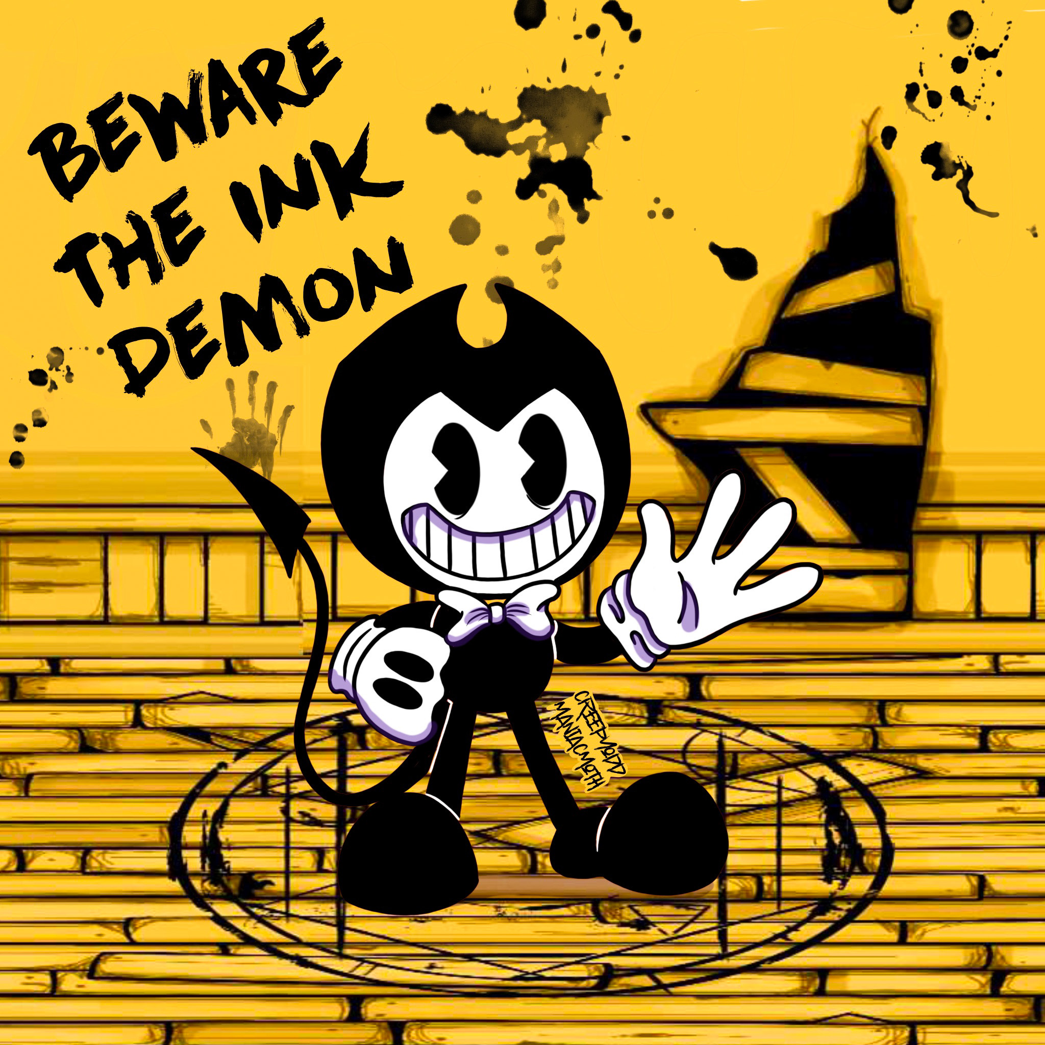 Bendy on The-Ink-Machine - DeviantArt