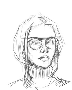 Portrait sketch