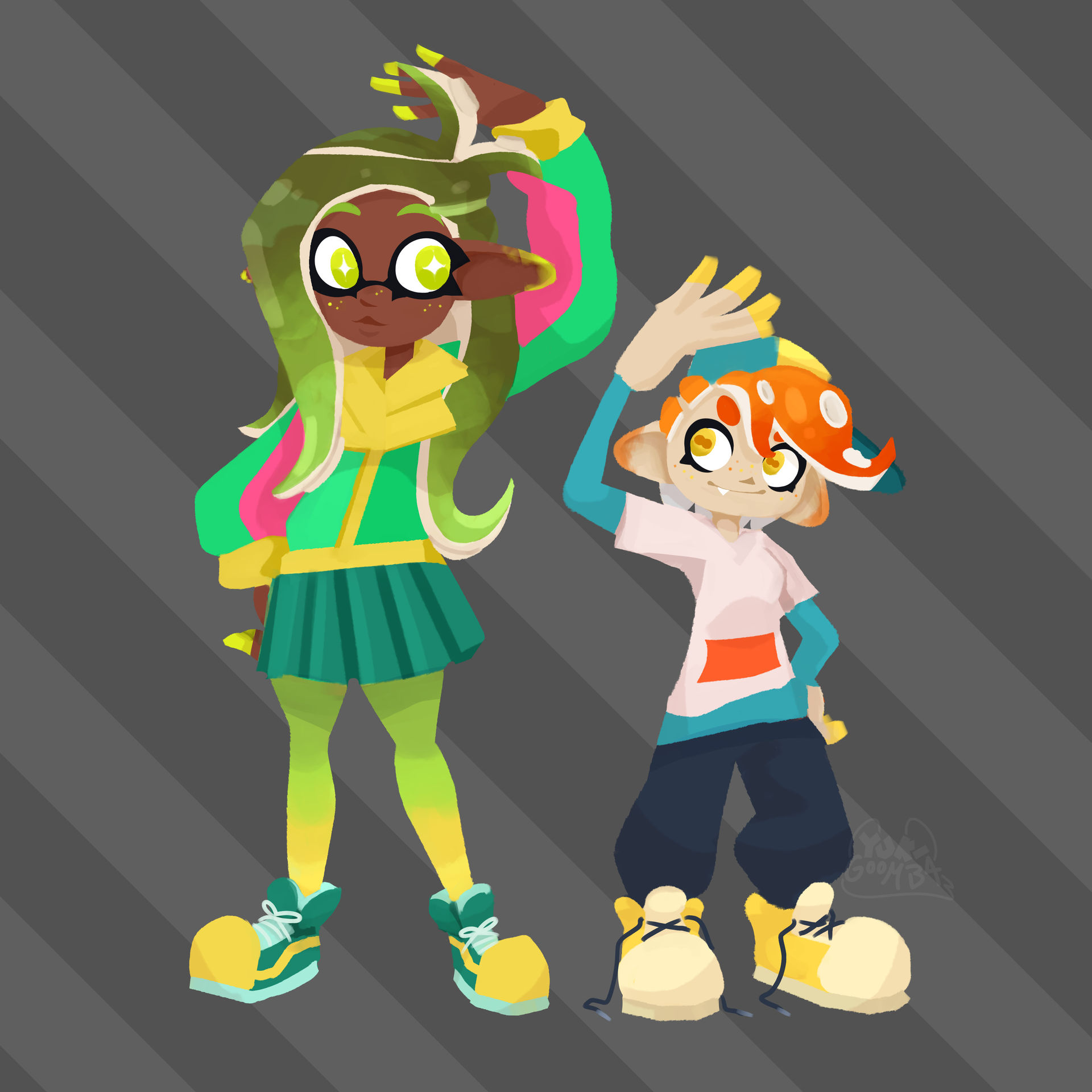 Baked Fresh - Splatoon Idol OCs by YukiGoomba on DeviantArt