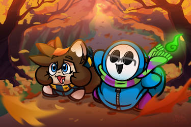 An Autumnal Walk by YukiGoomba