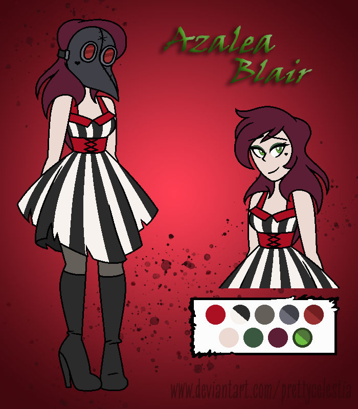 Azalea Character Azalea Blair-Character Reference by PrettyCelestia on DeviantArt