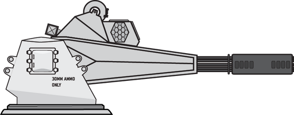 Shield 30MM Close In Weapon System by Afterskies