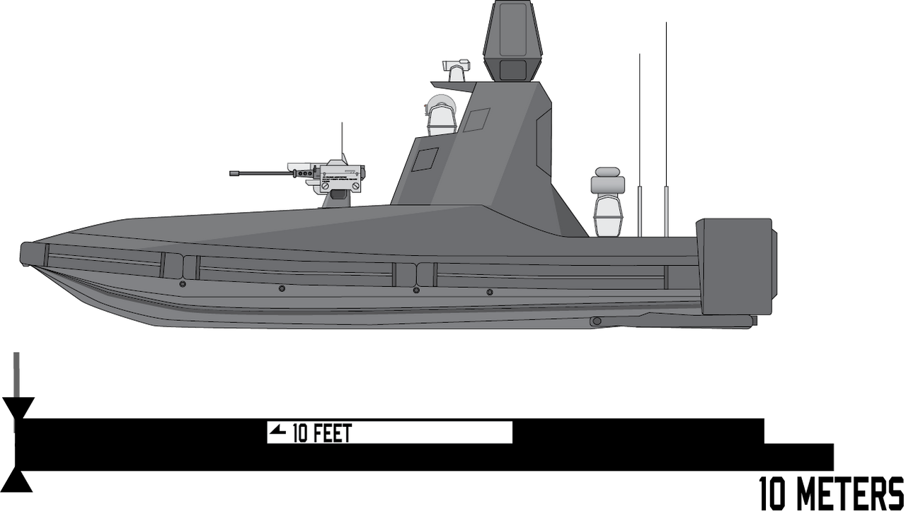 Envoy Unmanned Surface Vehicle by Afterskies